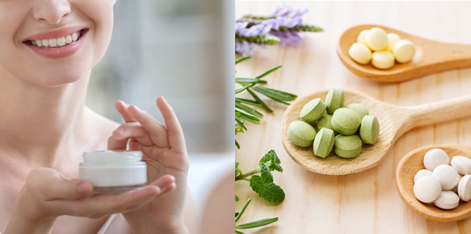 テーマは美と健康イメージ